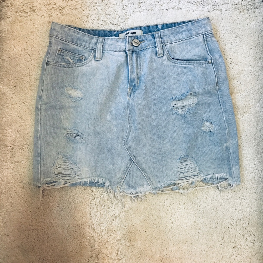 Charlotte Russe denim skirt